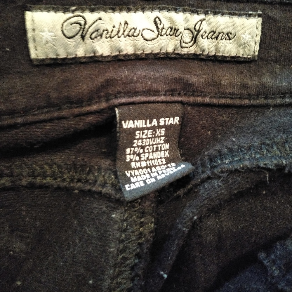 Vanilla Star Black skinny jeans